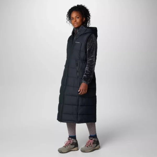 Columbia Women's Pike Lake Long Vest, Black