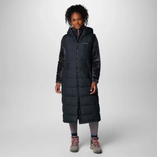 Columbia Women's Pike Lake Long Vest, Black