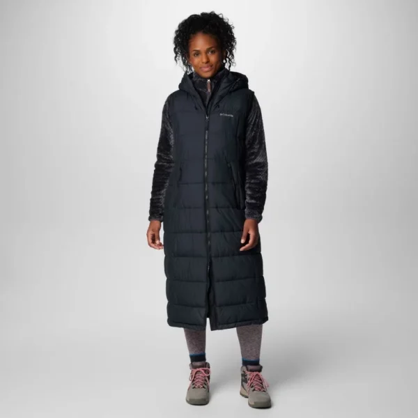 Columbia Women's Pike Lake Long Vest, Black