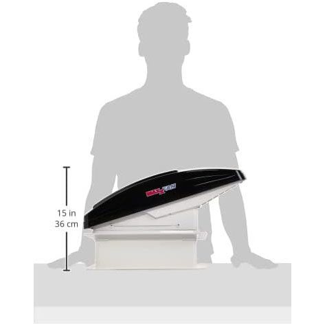 Maxxfan Deluxe Vent, Fan and Vent Cover All in One 4-Speed