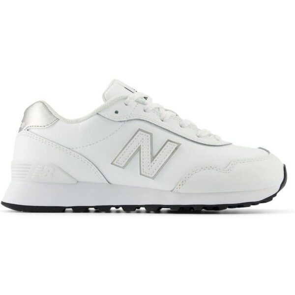 New Balance Women's 515 V3 Sneaker, White/Silver