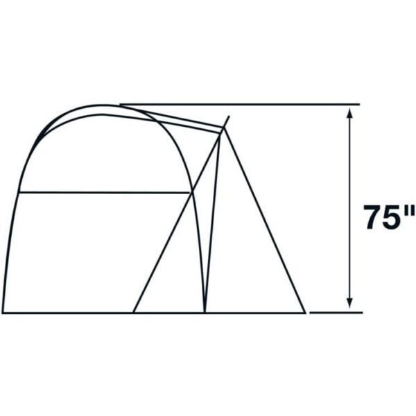 THE NORTH FACE Wawona 4P Tent Green/Grey