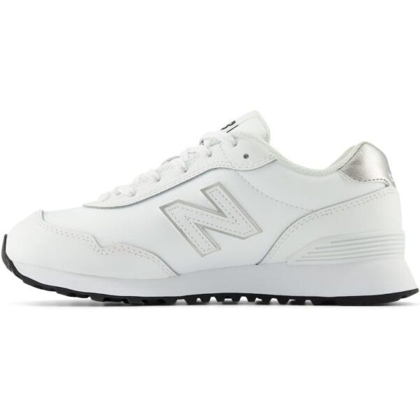 New Balance Women's 515 V3 Sneaker, White/Silver
