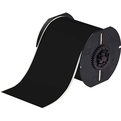 Brady High Adhesion Vinyl Label Tape B30C-4000-595-BK