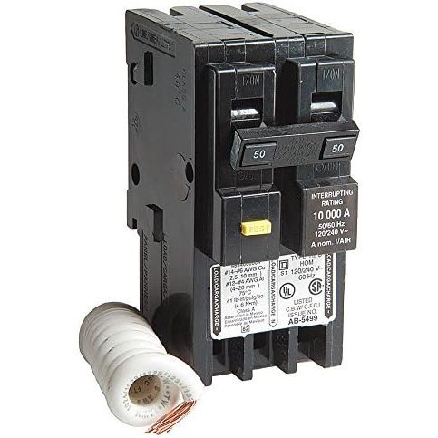 Square D Ground Fault Circuit Breaker, HOM250GFI