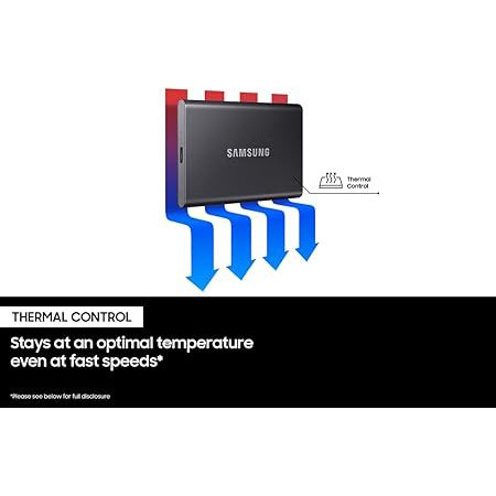 SAMSUNG SSD T7 Portable External Solid State Drive 2TB