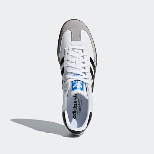 adidas Samba Og Mens Shoes, White/Black/Granite