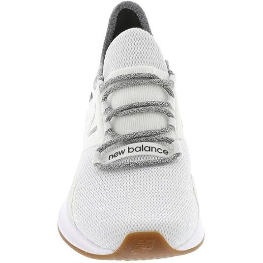 New Balance Women's Fresh Foam ROAV V1 Sneaker, White/Black
