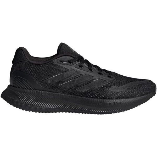 adidas Women's Run Falcon 5 Sneaker, Black