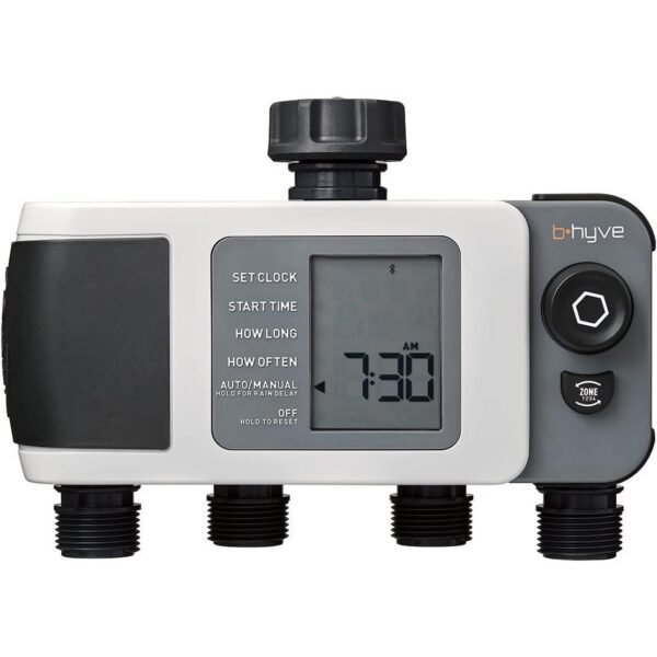 Orbit 24639 B-hyve XD 4-Port Smart Hose Watering Timer with Wi-Fi Hub