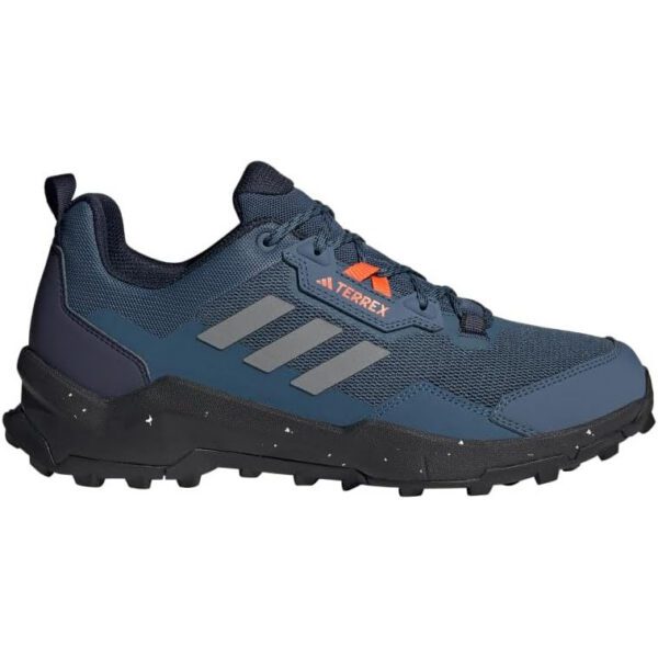 adidas Men's Terrex AX4 Hiking Shoe, Wonder Steel/Grey/Impact Orange