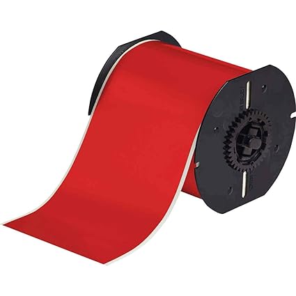 Brady High Adhesion Vinyl Label Tape B30C-4000-595-RD