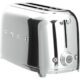 Smeg 4-Slice Toaster-Chrome