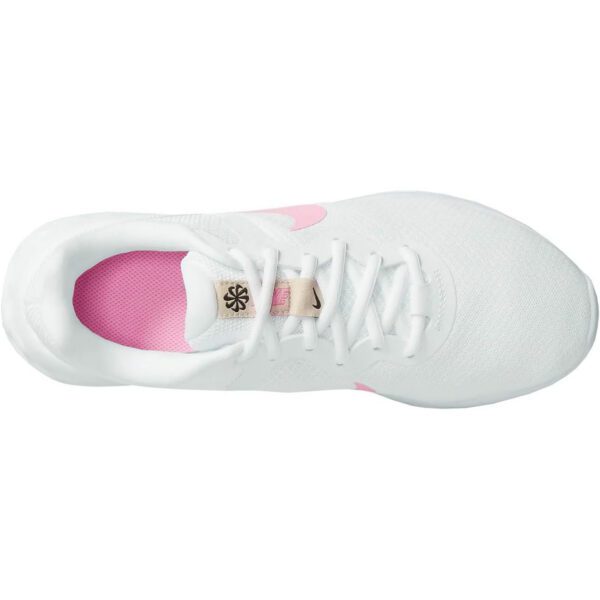 Nike Women's Gymnastics Shoes Sneaker, White/Pink