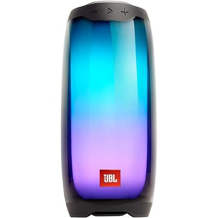 JBL Pulse 4 - Waterproof Portable Bluetooth Speaker, Black