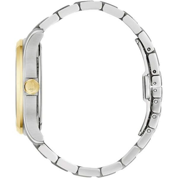 Bulova Men Wilton Watch 98B391, Gold And Sliver