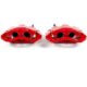 Power Stop S5054 Front Pair of High-Temp Red Powder Coated Calipers