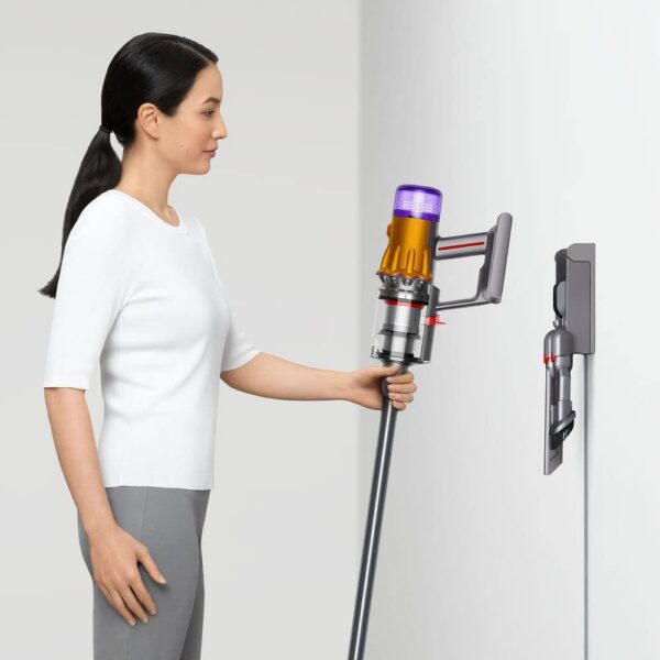 Dyson V12 Detect Slim Cordless Vacuum Cleaner, Yellow/Iron