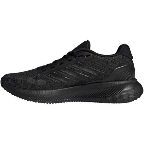 adidas Women's Run Falcon 5 Sneaker, Black