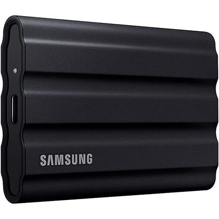 Samsung T7 Shield Water Resistant SSD Portable Hard Drive 1TB - Black