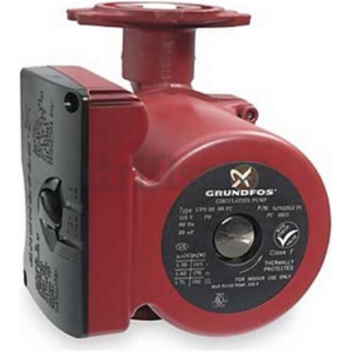 Grundfos 52722512 3-Speed 1/6 Horsepower Circulator Pump with Flow