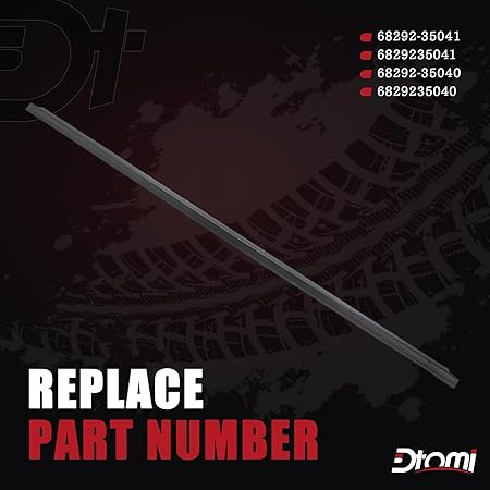 Door Tailgate Glass Belt Molding Weather Strip