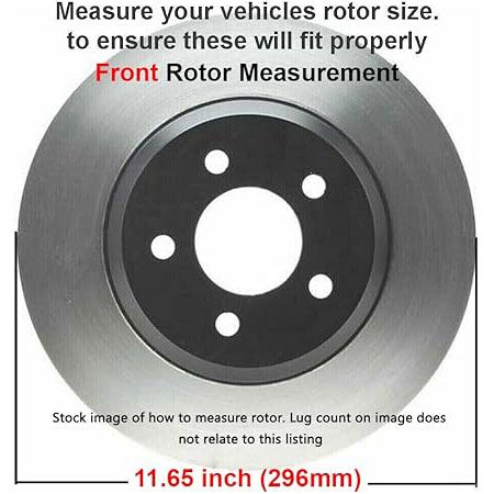 Detroit Axle - Front Brake Kit