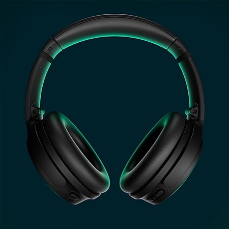 Bose QuietComfort Wireless Noise Cancelling Headphones, Black