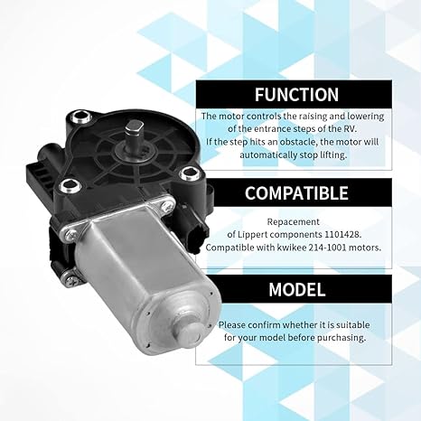 RV Step Motor Conversion Kit for "A" Curved Linkage