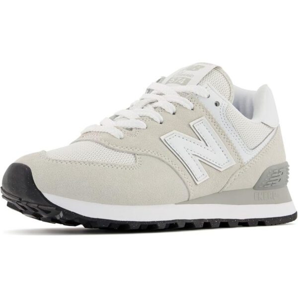 New Balance Women's 574 Core Sneaker, Nimbus Cloud With White