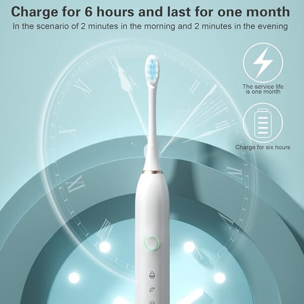 Skauerer 2 Pack Sonic Electric Toothbrush for Adults and Kids