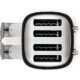Smeg 50s Retro Line Black 4x4 Slot Toaster