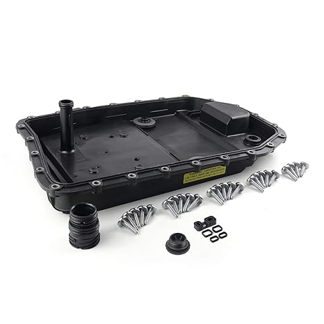 Transmission Oil Pan with Filter Gasket&Screws Repair Kit Fits