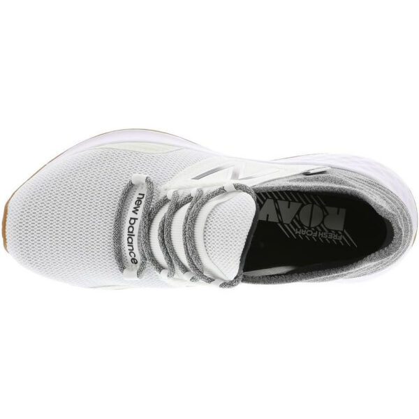 New Balance Women's Fresh Foam ROAV V1 Sneaker, White/Black