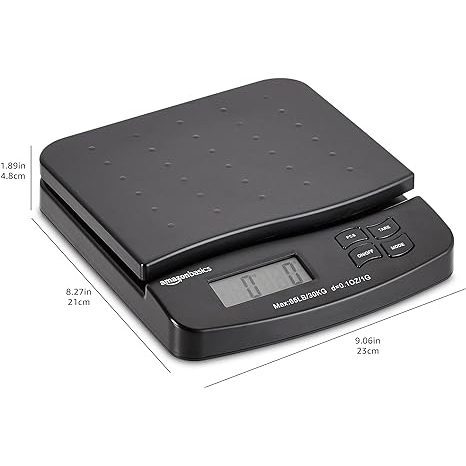 Amazon Basics Digital Postal Table Top Scale