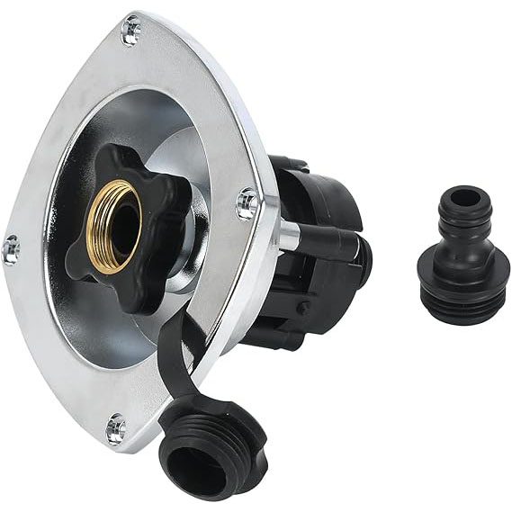 RV City Water Inlet with Pressure Reducing Valve