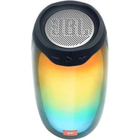 JBL Pulse 4 - Waterproof Portable Bluetooth Speaker, Black