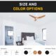 Big Ass Fans – Haiku White, Smart Ceiling Fan