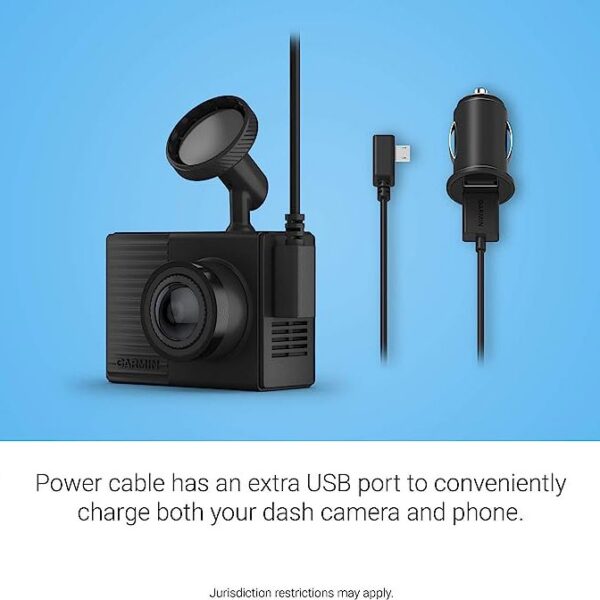 Garmin Dash Cam Tandem Dual-Lens Dash Cam