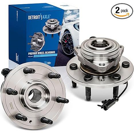 Detroit Axle - 4WD Front Wheel Bearing Hubs