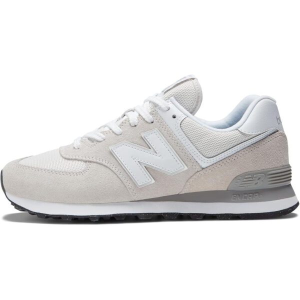 New Balance Men's 574 Core Sneaker, Nimbus Cloud/White