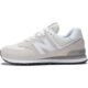 New Balance Men's 574 Core Sneaker, Nimbus Cloud/White