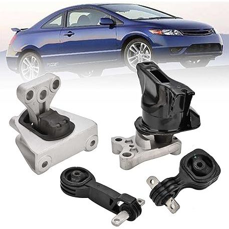 4PCS Engine Motor Transmission Mount Set