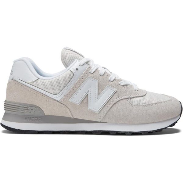 New Balance Men's 574 Core Sneaker, Nimbus Cloud/White