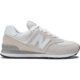 New Balance Men's 574 Core Sneaker, Nimbus Cloud/White