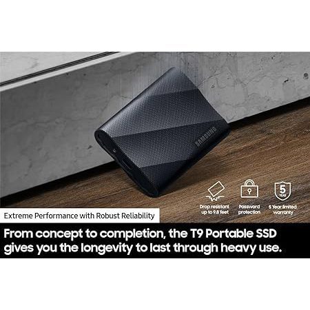 SAMSUNG T9 Portable SSD 4TB