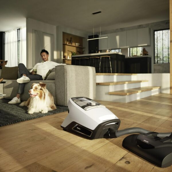 Miele Blizzard CX1 Cat & Dog Bagless Canister Vacuum, Portable