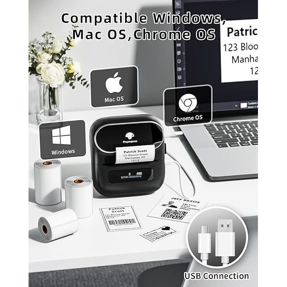 Phomemo M220 Portable Thermal Bluetooth Label Makers