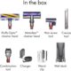 Dyson V12 Detect Slim Cordless Vacuum Cleaner, Yellow/Iron