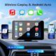 Apple Carplay Screen for Car, 7" HD Portable Car Stereo Touch Screen